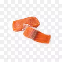 熏鲑鱼、大西洋鲑鱼作为食物-新鲜鲑鱼