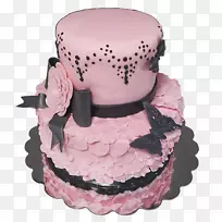 生日蛋糕装饰粉红m-创意蛋糕