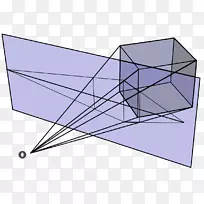 透视图形投影绘制圆锥图