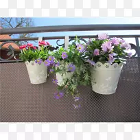 花卉设计花盆人工花束阳台花盒
