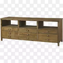 回收木材桌家具木电视托盘桌