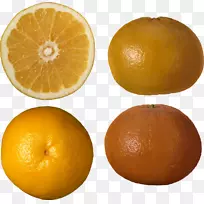 克莱门汀葡萄柚，橘子，甜柠檬，柚子