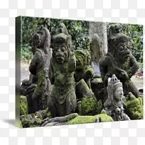 雕像考古遗址雨林考古学树神湿婆