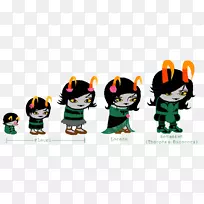 Homestuck雪碧网络巨魔桌面壁纸-精灵