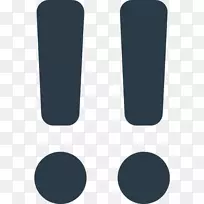 感叹号，表情符号，标点符号，注解，短信.感叹号PNG