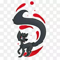 马猫剪贴画-九尾狐