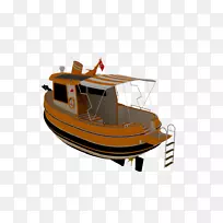 拖船、海军建筑、水线长度、游艇