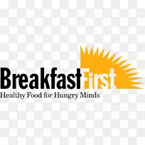 早餐标志学校食物主题-健康早餐
