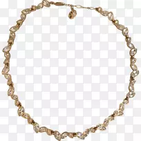 项链耳环van Cleef&Arpels黄金珠宝项链
