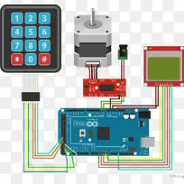 微控制器Arduino步进电机接线图步进电机