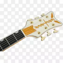 贝司吉他Gretsch白色猎鹰电吉他挡泥板Gretsch 6136-低音吉他