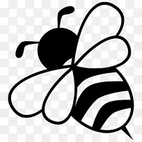 大黄蜂蜜蜂剪贴画-蜜蜂蜂蜜