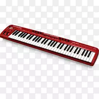 麦克风声音合成器键盘乐器键盘钢琴