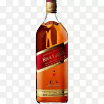 苏格兰威士忌混合威士忌蒸馏饮料Johnnie Walker-伏特加