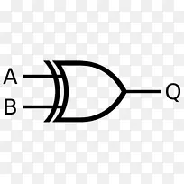 异或门排他性或和门逻辑门.符号