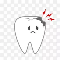 牙医蛀牙夹艺术.龋齿