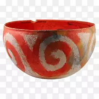 陶瓷碗-祖传普韦布兰陶器-汤碗