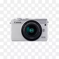 佳能Eos M 100索尼α5000无镜可换镜头数码单反相机