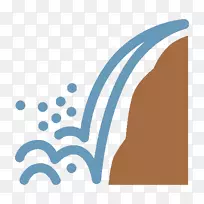分离式下水道，暴雨排水，计算机图标，管道-尼亚加拉瀑布