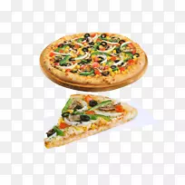 西西里披萨多米诺牌披萨西西里菜披萨芝士比萨饼