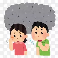 夏季烟雾症状光化学过敏疼痛过敏