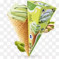 冰淇淋锥奶制品口味冰淇淋
