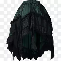 高-低裙热闹手帕裙维多利亚时尚