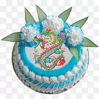 生日蛋糕祝你生日快乐奶油-生日