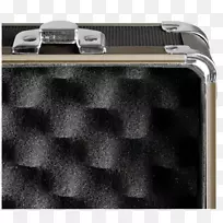 手提箱摄影金属曼托纳铝制手提箱基本m硬件/电子相机-棕色行李箱