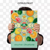 海报纸广告印刷.柑橘类水果