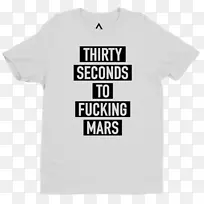 t恤30秒到马尔斯袖服，30秒到火星