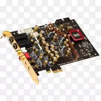 声爆器敬畏64创新5.1声卡内部声爆器zxr个人电脑声卡和音频适配器创意实验室PCI Express