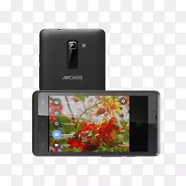 Smartphone Archos 40c钛诺基亚Asha 501双sim Nokia x2-智能手机