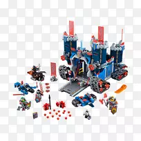 乐高70317 Nexo骑士，Fortrex玩具块，乐高迷你形象，Lego Ninjago-Nexo骑士
