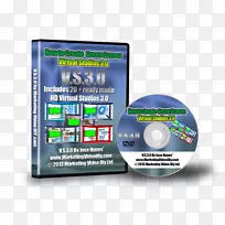 软件工程品牌dvd计算机软件stxe6fingr EUR-虚拟工作室