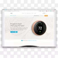 Nest实验室，恒温器，家庭自动化套件，物联网，霍尼韦尔抒情诗T5