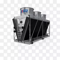 冷水机组自由冷却kühler机冷凝器