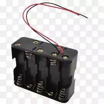 电源转换器aa电池电子元器件电瓶电缆支架
