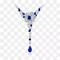 蓝宝石项链珠宝格拉夫钻石-格拉夫