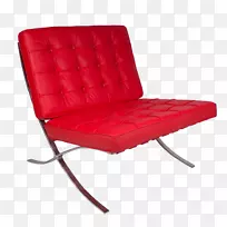 巴塞罗那椅Eames躺椅Fauteuil家具-巴塞罗那椅