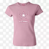 雪佛兰卡马罗T恤衫-粉红色t恤