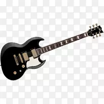 吉布森莱斯保罗定制吉普森抓住低音吉他