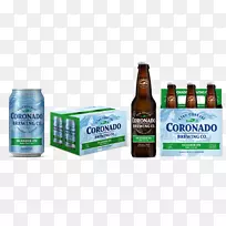 啤酒瓶，啤酒，谷物和麦芽，啤酒厂，Coronado酿造公司-啤酒