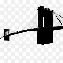布鲁克林桥莱纳德湖Zakim掩体山纪念桥剪贴画-布鲁克林桥