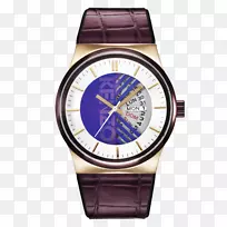 手表Kenzo时尚皮革钟表