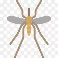 电脑图标昆虫蚊子剪贴画昆虫