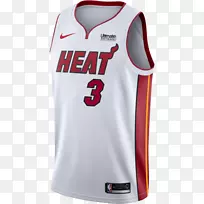 迈阿密热火运动衫耐克篮球制服-耐克