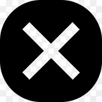 计算机图标按钮乘法符号x标记符号