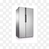 冰箱三星电子三星冰箱-冰箱厘米。91 h 178不锈钢冰箱并排三星冰箱