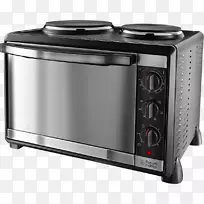 烤箱家用电器罗素霍布斯1600 w迷你厨房多灶带热板烹饪范围烤箱